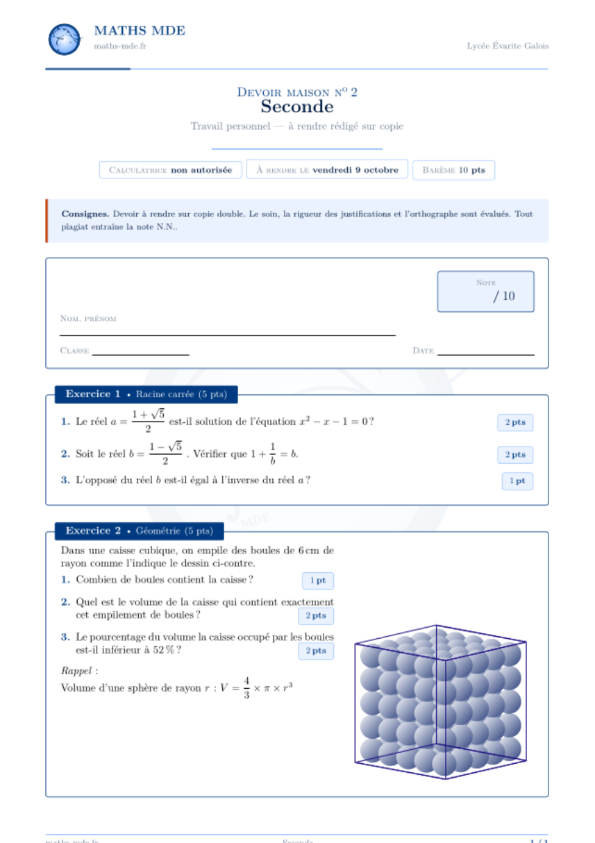 Seconde